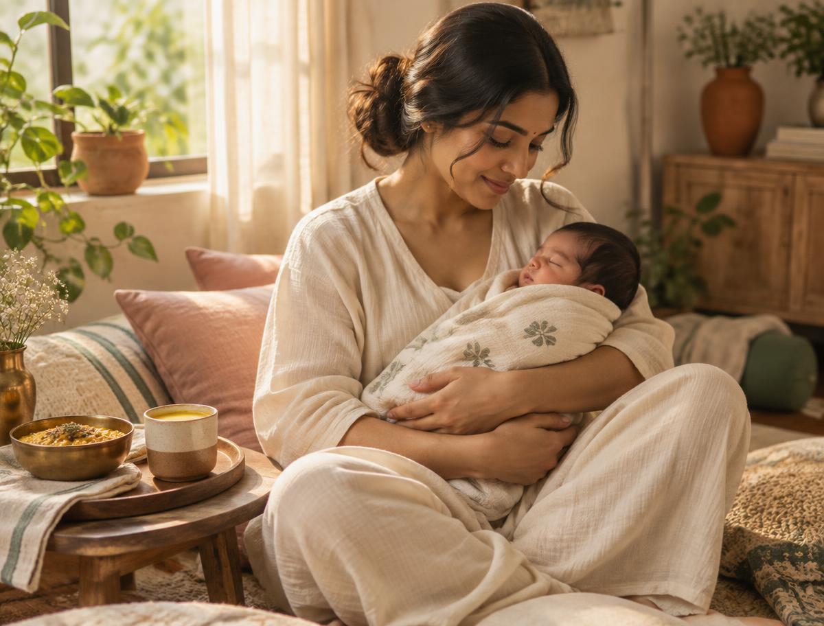 The Indian Mum's Postpartum Wellness Guide
